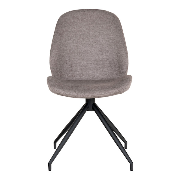 Spisebordsstol grå stof