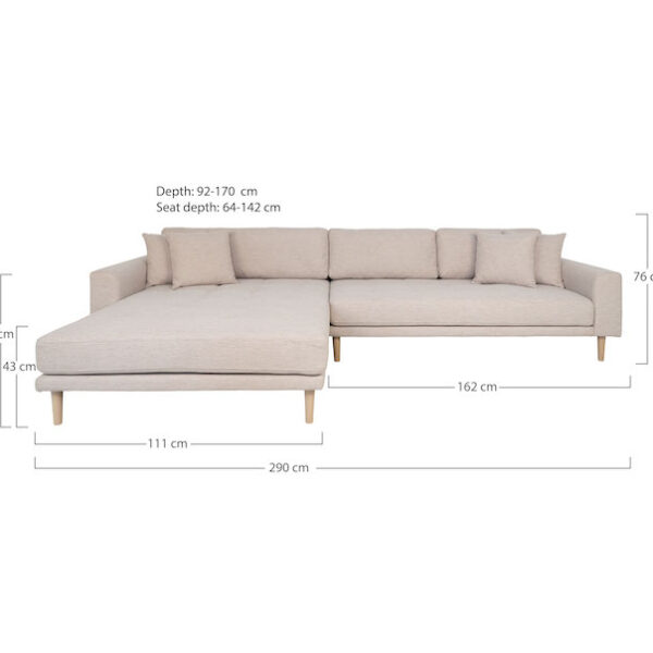 Chaiselong sofa