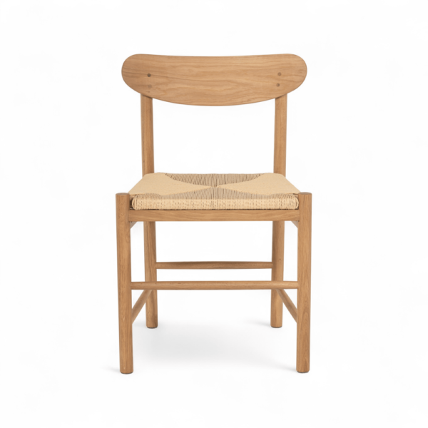 Spisebordsstol i egetræ