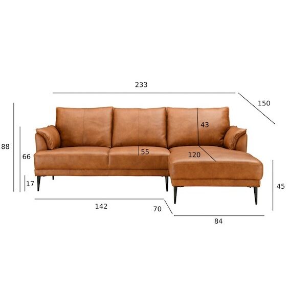 Læder sofa