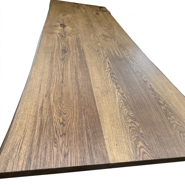 Massivt plankebord i egetræ 344 cm