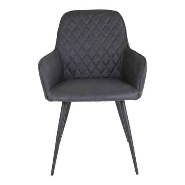 Spisestol Pu sort - Billede 3