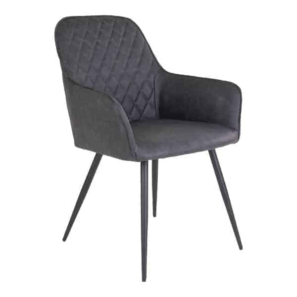 Spisestol Pu sort - Billede 4